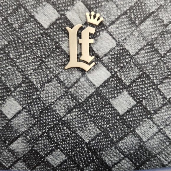 Loungefly Faux Denim Convertible Tote-Backpack NWT - Picture 8 of 11